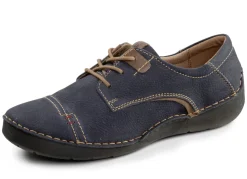 Josef Seibel, klassische Damen-Schnürschuhe, Weite G, mit herausnehmbarem Fußbett