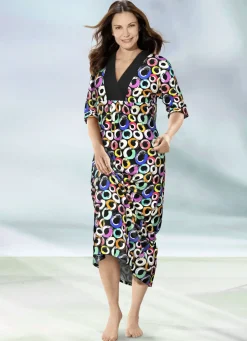 Kaftan mit Ringel-Dessin