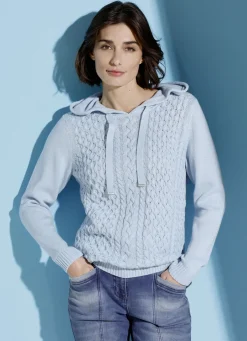 Kapuzenpullover aus reiner Baumwolle