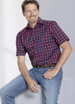 Kariertes Funktions-Hemd in 3 Farben