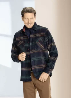 Kariertes Overshirt von "Milano Italy"