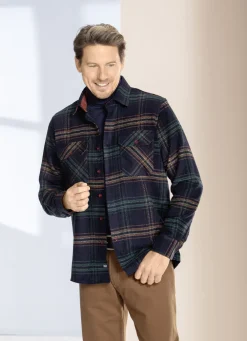 Kariertes Overshirt von "Milano Italy"
