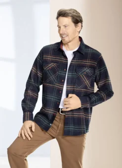 Kariertes Overshirt von 