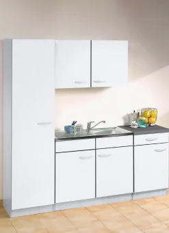 Küchenmöbel mit melaminharzbeschichteter Oberfläche