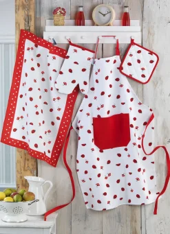 Küchenprogramm mit Marienkäfer- und Fliegenpilz-Motiven