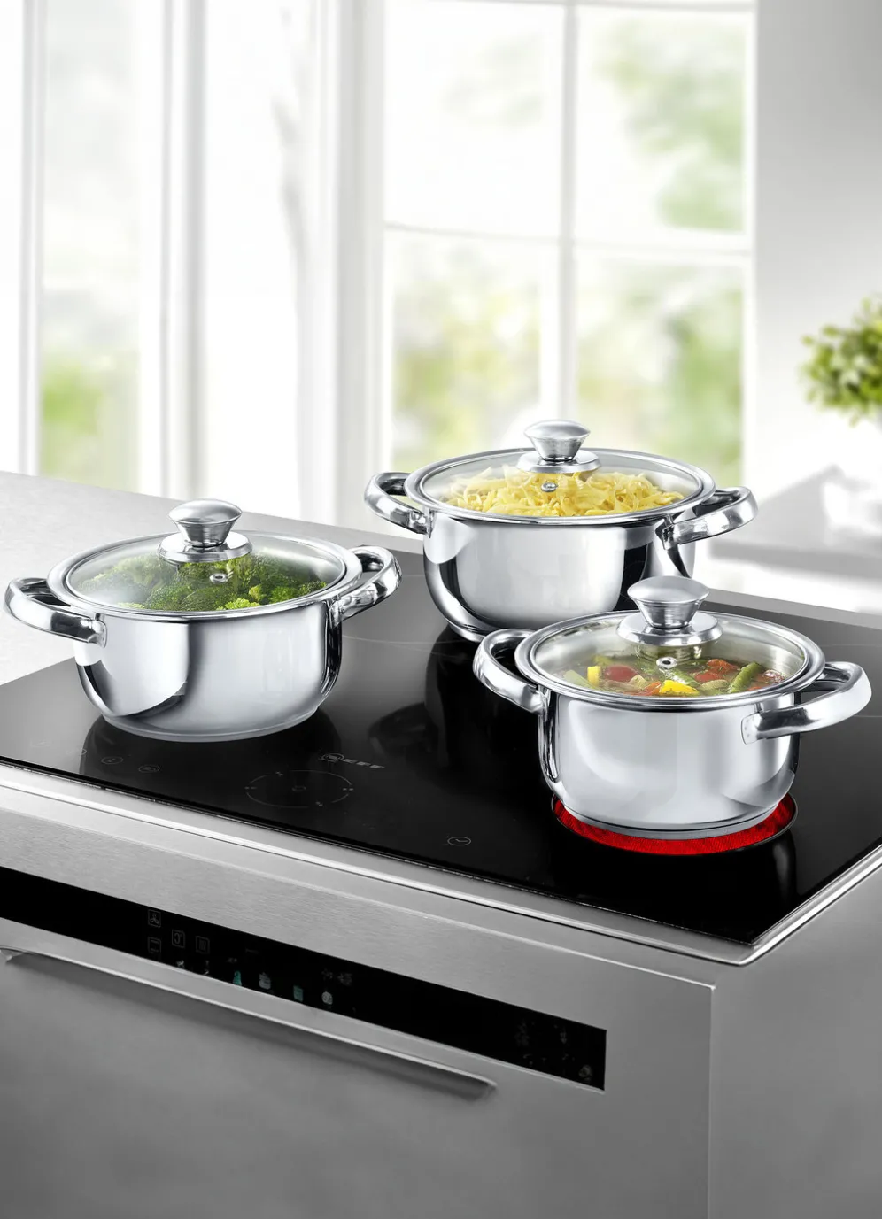 King Kochtopfset, 6-teilig