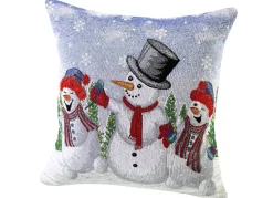 Kissenbezug aus Gobelin mit Reißverschluss