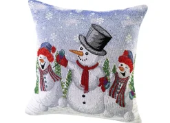 Kissenbezug aus Gobelin mit Reißverschluss