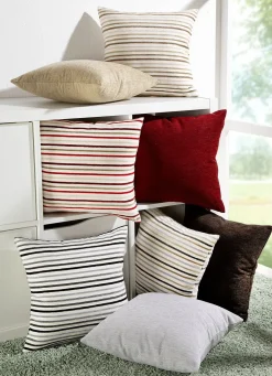 Kissenbezug im Streifen-Design