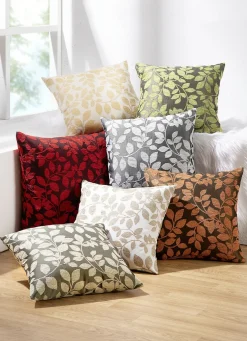 Kissenbezug mit hübschem Blättermotiv