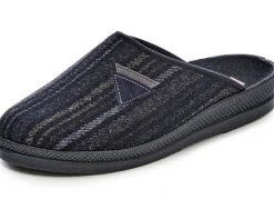 Klassische Herren-Hausschuhe, mit anatomisch geformtem Fußbett