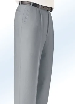 Klaus Modelle-Hose mit seitlichen Paspeltaschen in 5 Farben