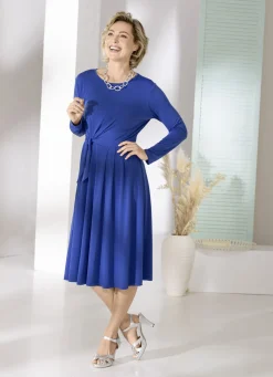Kleid mit seitlichem Bindeband