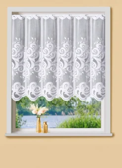 Kleinfenster-Store mit Stangendurchzug