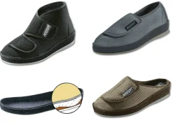 Klima-Klettschuh mit durchgehender, patentierter Filzschalensohle