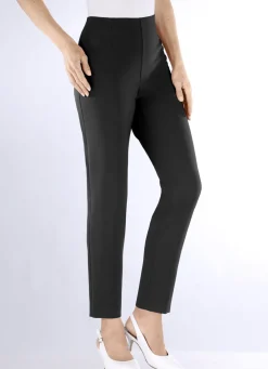 Knöchellange Hose mit angeschnittenem Bund