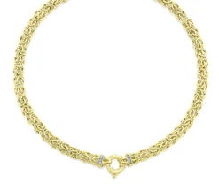 Königsketten-Garnitur mit Diamanten