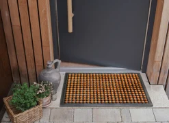 Kokos-Fußmatte mit rutschfestem Gummirücken