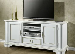 Kommodenserie aus teilmassivem Holz