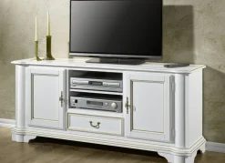 Kommodenserie aus teilmassivem Holz