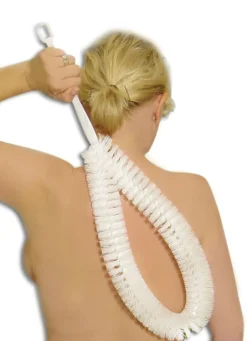 Körperbürste mit langem Griff