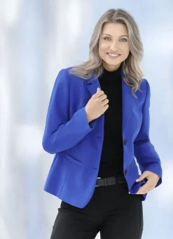 Kurzblazer mit Reverskragen