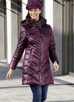 Kurzmantel mit Seitenschlitzen