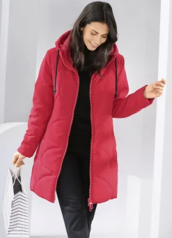 Kurzmantel mit 2-Wege-Reißverschluss