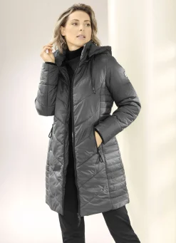 Kurzmantel mit 2-Wege-Reißverschluss