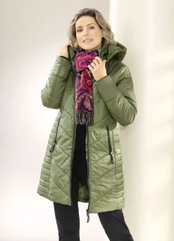 Kurzmantel mit 2-Wege-Reißverschluss