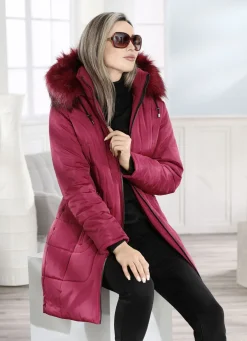 Kurzmantel mit 2-Wege-Reißverschluss