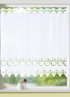 Kurzstore mit Blumen in Macramé-Spitze