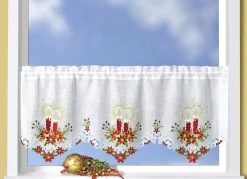 Kurzstore mit Kerzen-Motiven