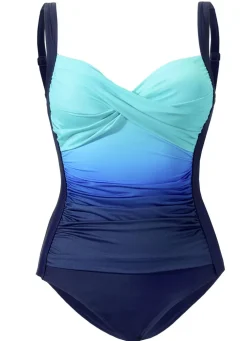 Laurina Badeanzug mit verstellbaren Trägern und Halbkorsage