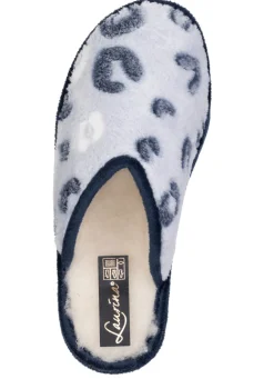 Laurina, gefütterte Damen-Hausschuhe, mit Schurwolle
