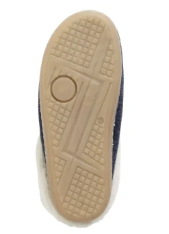 Laurina Hausschuh mit kuscheligem Plüschkragen