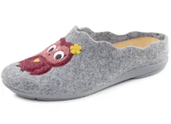 Laurina, klassiche Damen-Hausschuhe, mit herausnehmbarem Fußbett