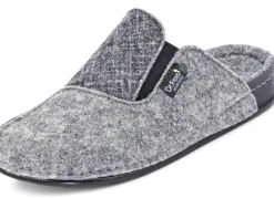 Laurina, klassische Damen-Hausschuhe, Weite H, mit Gummizug