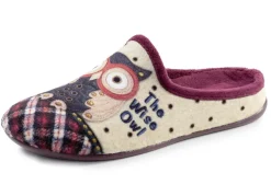 Laurina, klassische Damen-Hausschuhe, mit herausnehmbarem Fußbett