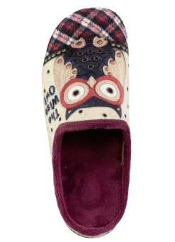 Laurina, klassische Damen-Hausschuhe, mit herausnehmbarem Fußbett