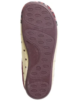 Laurina, klassische Damen-Hausschuhe, mit herausnehmbarem Fußbett