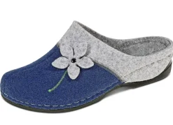Laurina, klassische Damen-Hausschuhe, mit anatomisch geformtem Fußbett