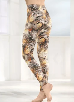 Laurina Leggings mit farbbrillantem Digitaldruck