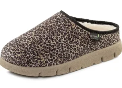 Laurina, modische Damen-Hausschuhe, mit Plüsch