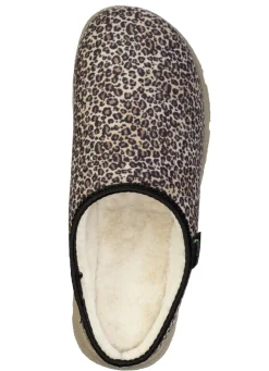 Laurina, modische Damen-Hausschuhe, mit Plüsch