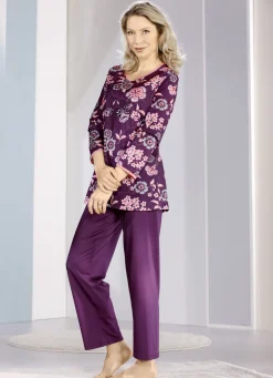 Laurina Schlafanzug, lange Ärmel und langer Hose