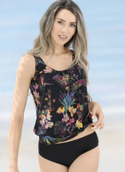 Laurina Tankini in weiter Form mit verstellbaren Trägern