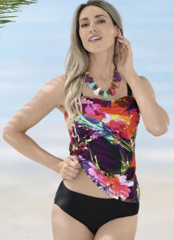 Laurina Tankini mit verstell- und abnehmbaren Trägern und Softschalen