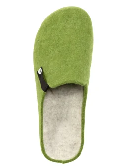 Laurina, trendige Damen-Hausschuhe, Weite G, mit anatomisch geformtem Fußbett