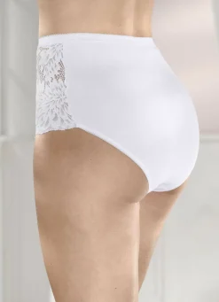 Laurina Viererpack Slips mit Elastikspitze